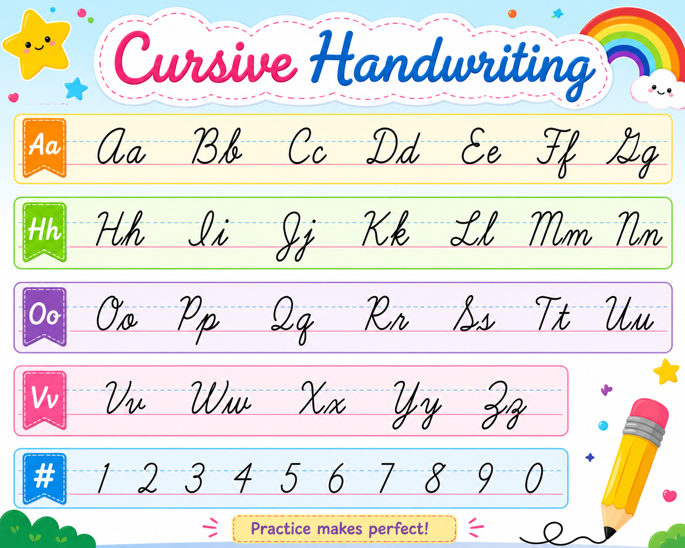 Cursive Handwriting Training